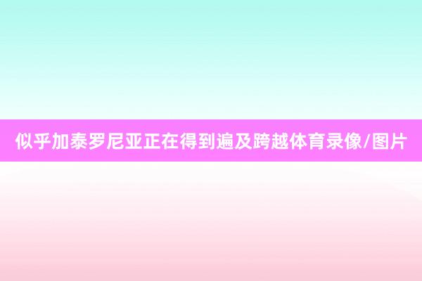 似乎加泰罗尼亚正在得到遍及跨越体育录像/图片