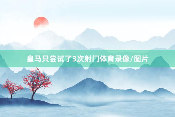 皇马只尝试了3次射门体育录像/图片
