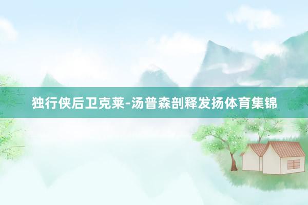 独行侠后卫克莱-汤普森剖释发扬体育集锦
