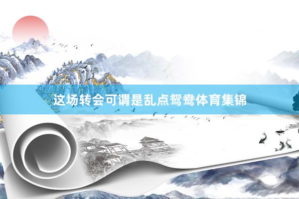 这场转会可谓是乱点鸳鸯体育集锦