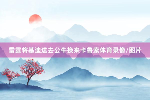 雷霆将基迪送去公牛换来卡鲁索体育录像/图片