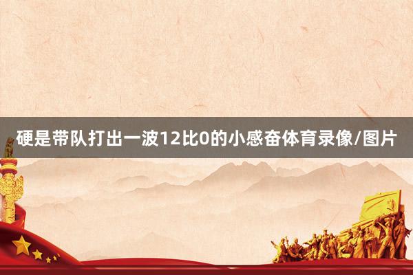 硬是带队打出一波12比0的小感奋体育录像/图片