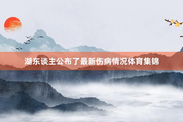 湖东谈主公布了最新伤病情况体育集锦