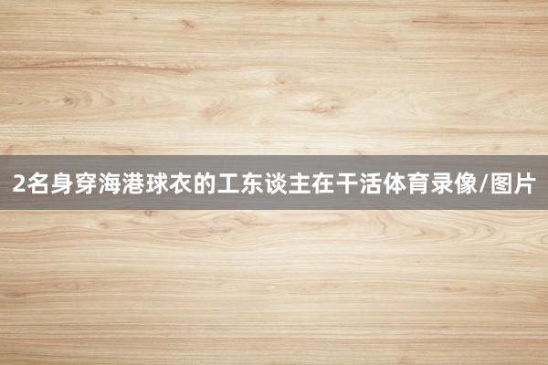 2名身穿海港球衣的工东谈主在干活体育录像/图片