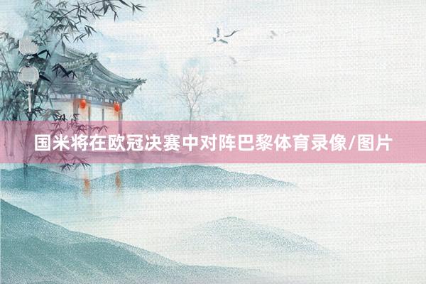 国米将在欧冠决赛中对阵巴黎体育录像/图片