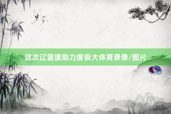 这次辽篮援助力度极大体育录像/图片