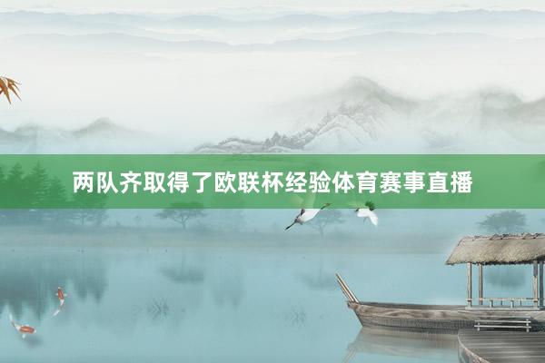 两队齐取得了欧联杯经验体育赛事直播