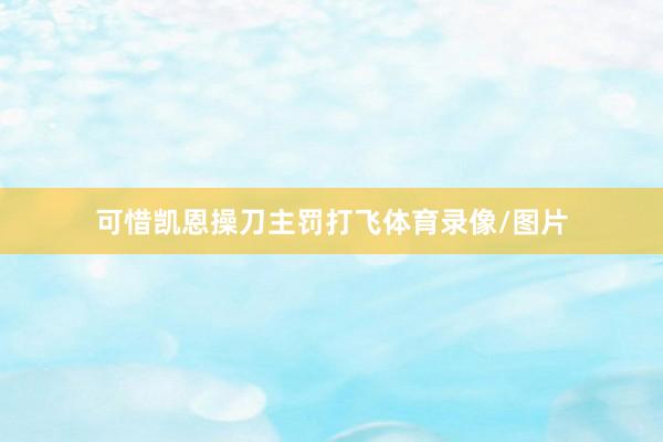 可惜凯恩操刀主罚打飞体育录像/图片