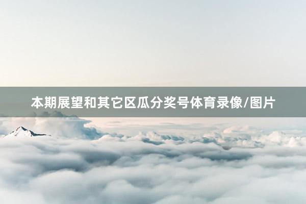 本期展望和其它区瓜分奖号体育录像/图片