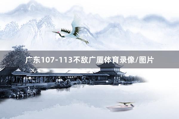 广东107-113不敌广厦体育录像/图片