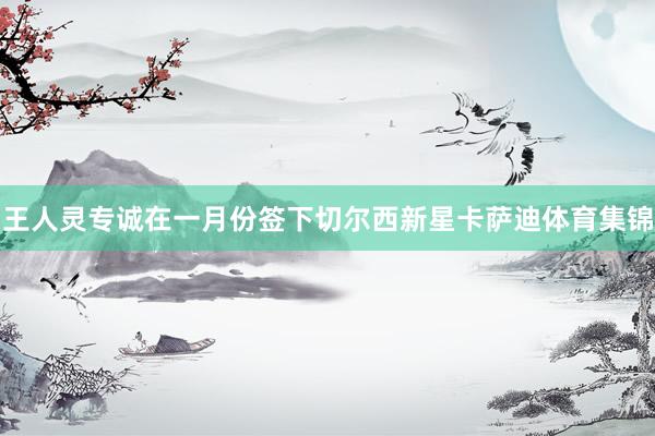 王人灵专诚在一月份签下切尔西新星卡萨迪体育集锦