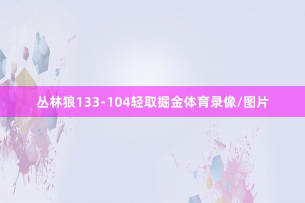 丛林狼133-104轻取掘金体育录像/图片