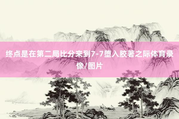 终点是在第二局比分来到7-7堕入胶著之际体育录像/图片