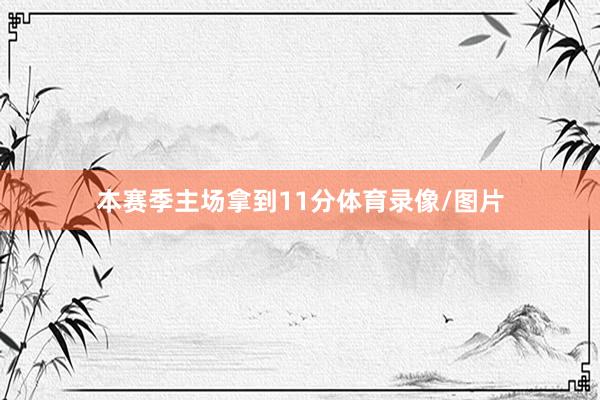 本赛季主场拿到11分体育录像/图片