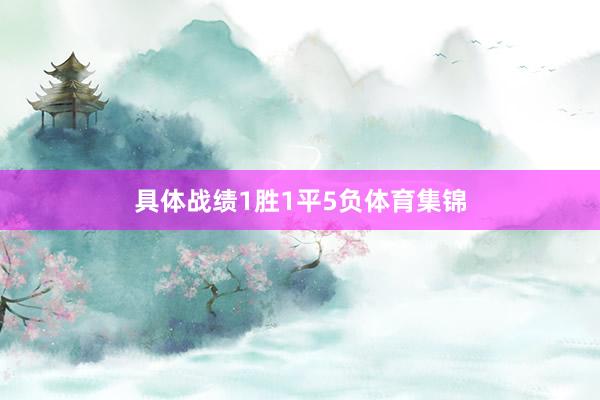 具体战绩1胜1平5负体育集锦