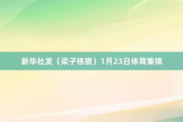 新华社发（梁子栋摄）1月23日体育集锦